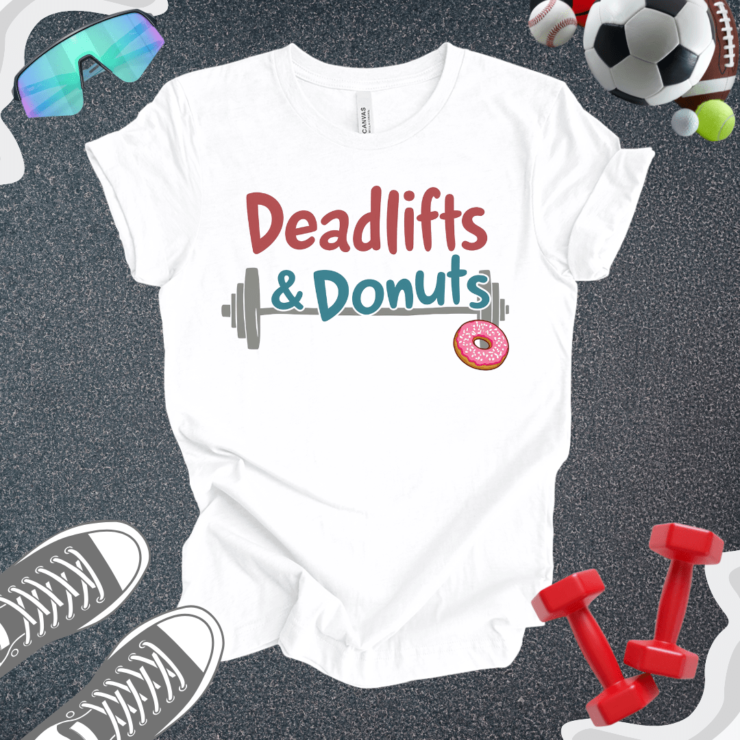 Deadlifts & Donuts T-Shirt