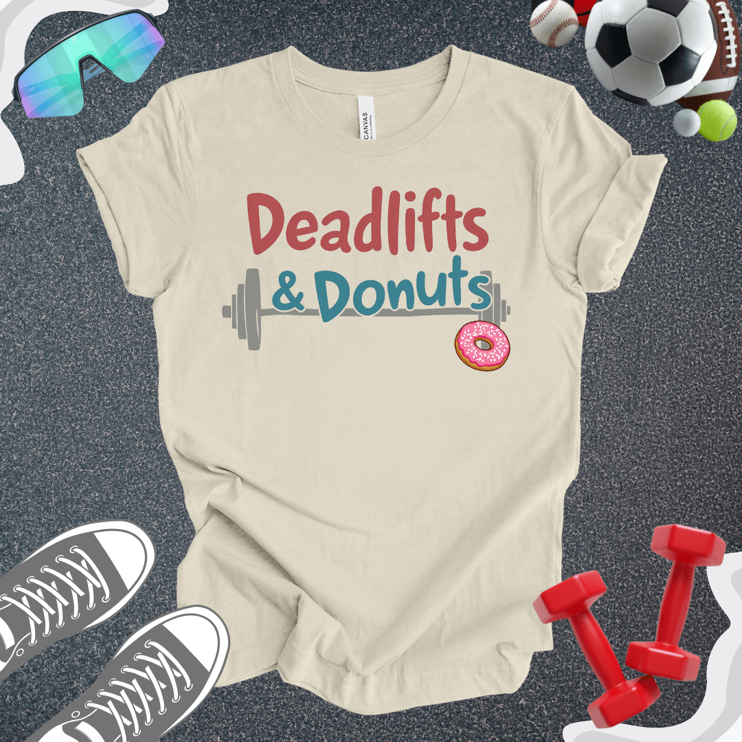 Deadlifts & Donuts T-Shirt