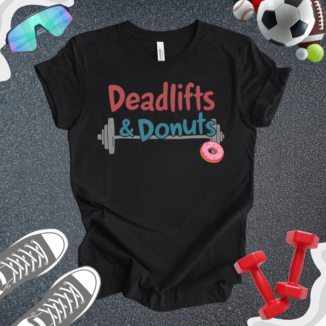 Deadlifts & Donuts T-Shirt