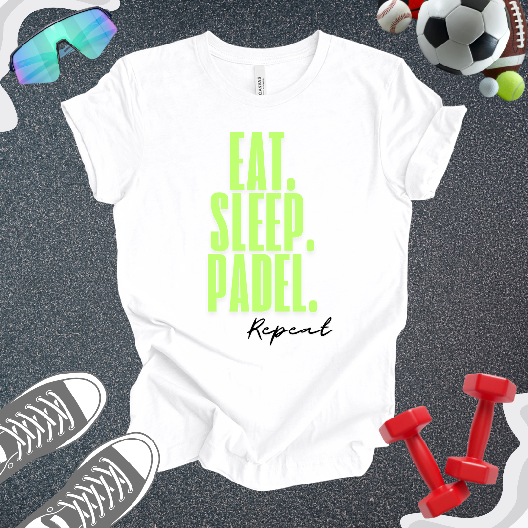 Eat Sleep Padel Repeat T-Shirt