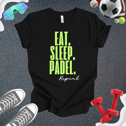 Eat Sleep Padel Repeat T-Shirt