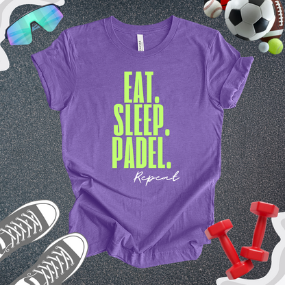 Eat Sleep Padel Repeat T-Shirt