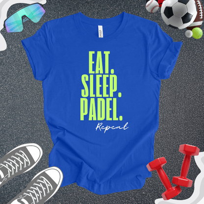 Eat Sleep Padel Repeat T-Shirt