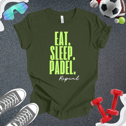 Eat Sleep Padel Repeat T-Shirt