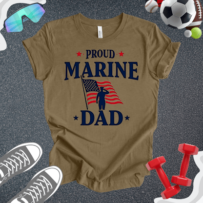 Marine Father T-Shirt