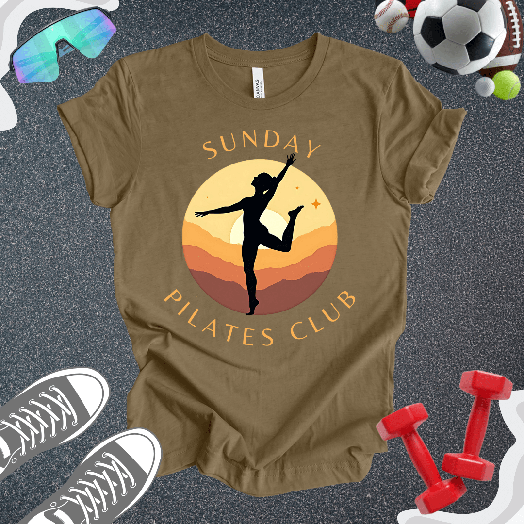 Sunday Pilates  Club T-Shirt